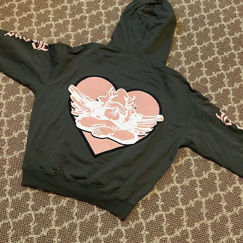 Boys Lie Green, Black and Pink Hoodie